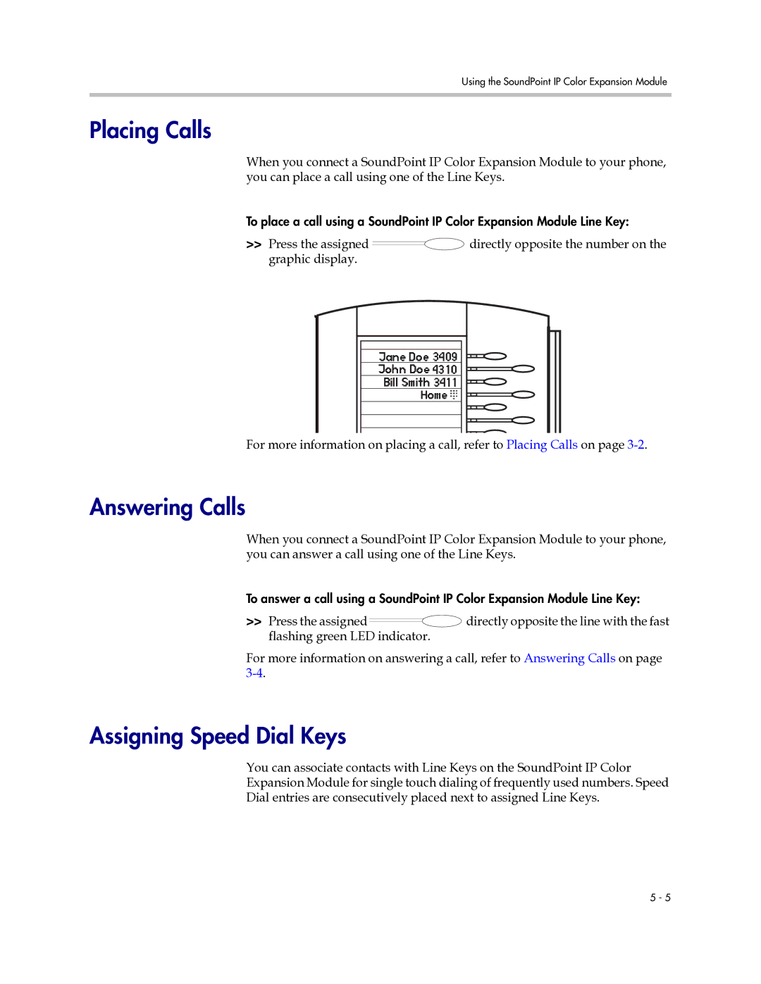 Polycom IP 670 manual Placing Calls 