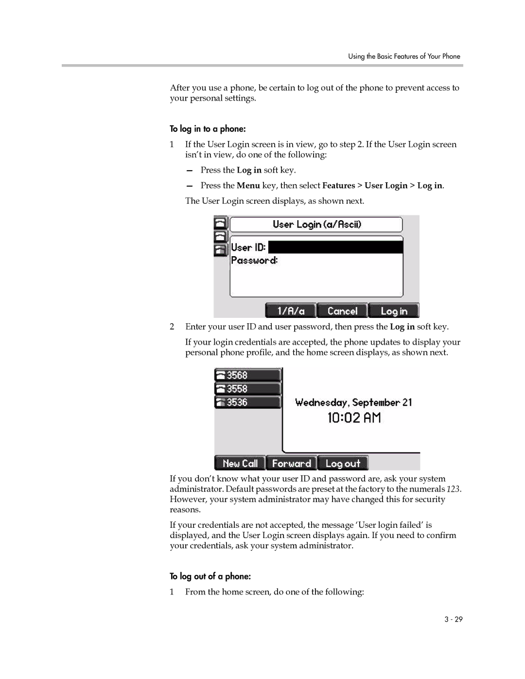 Polycom IP 670 manual From the home screen, do one of the following 