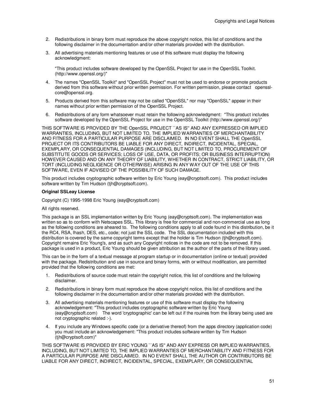 Polycom m100 manual Original SSLeay License 