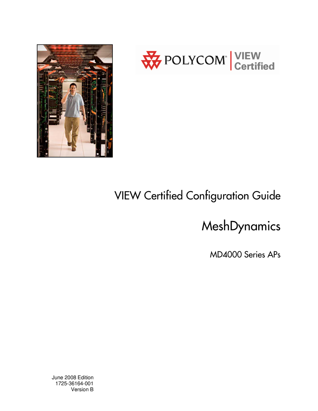 Polycom MD4000 manual MeshDynamics 