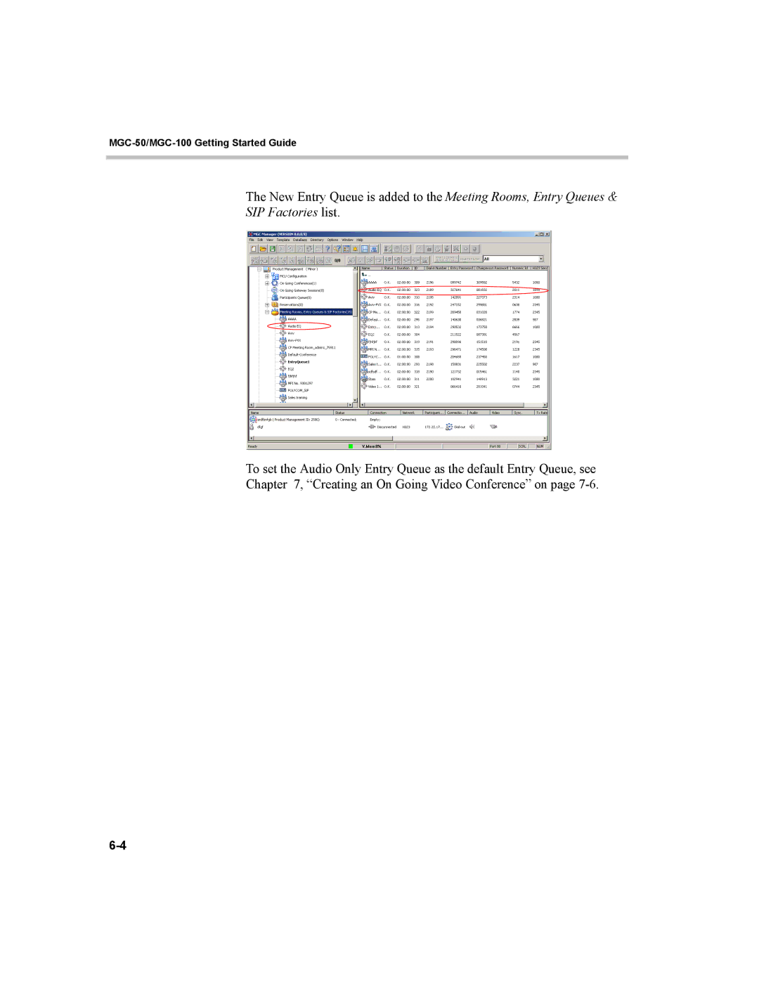 Polycom manual MGC-50/MGC-100 Getting Started Guide 