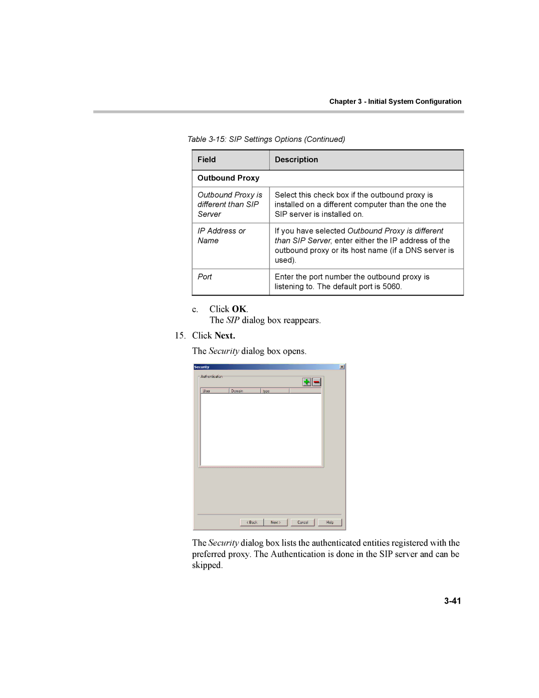 Polycom MGC-100, MGC-50 manual Field Description Outbound Proxy 