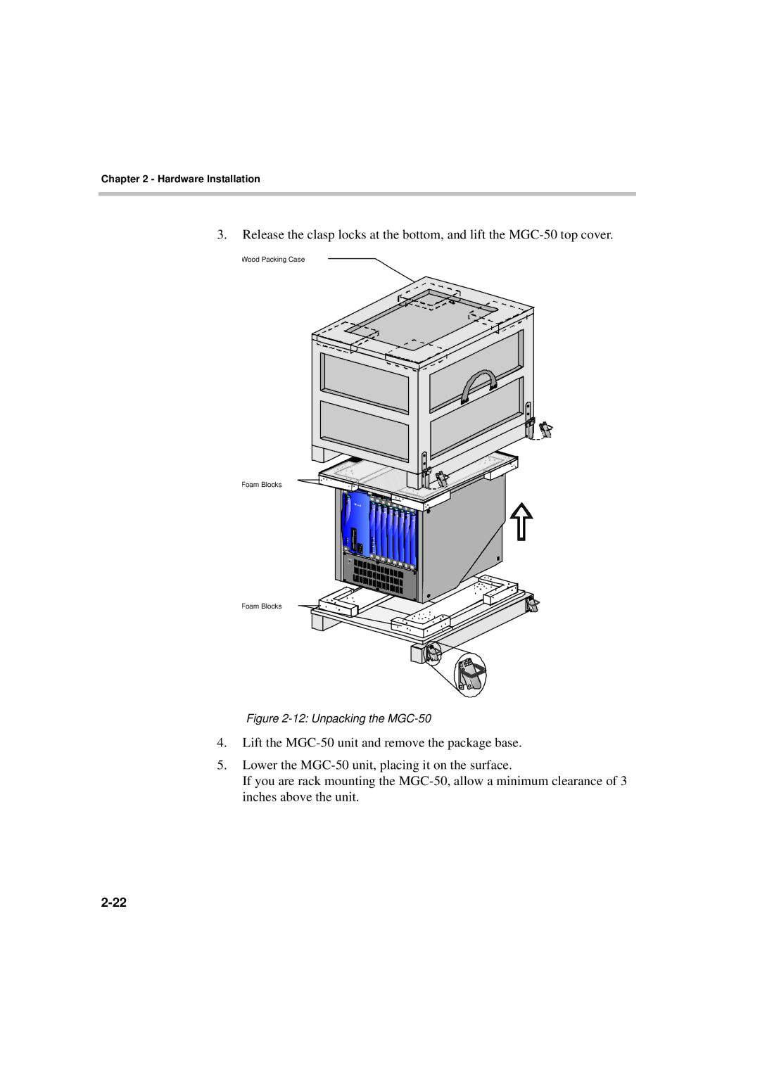 Polycom MGC-50/MGC-100 installation manual Unpacking the MGC-50 