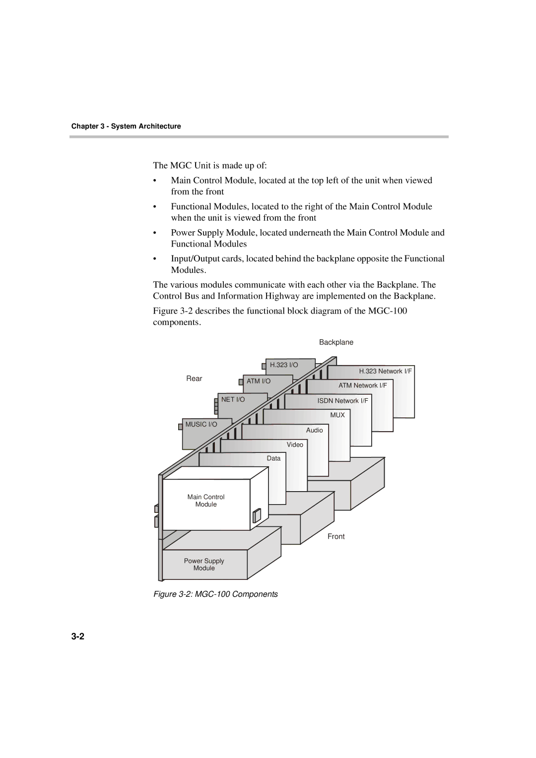 Polycom MGC-50/MGC-100 installation manual MGC-100 Components 