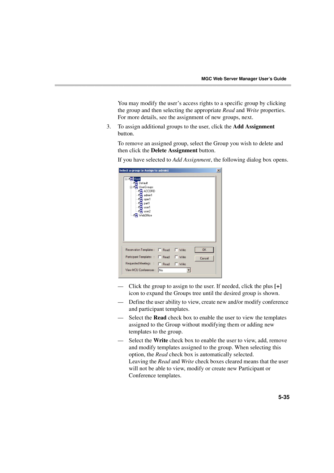 Polycom MGC WebCommander Version 9.0 manual MGC Web Server Manager User’s Guide 