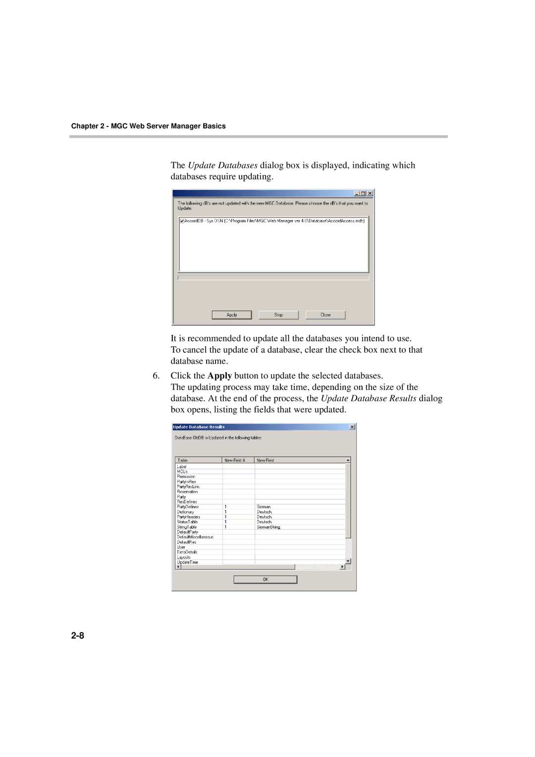 Polycom MGC WebCommander Version 9.0 manual MGC Web Server Manager Basics 