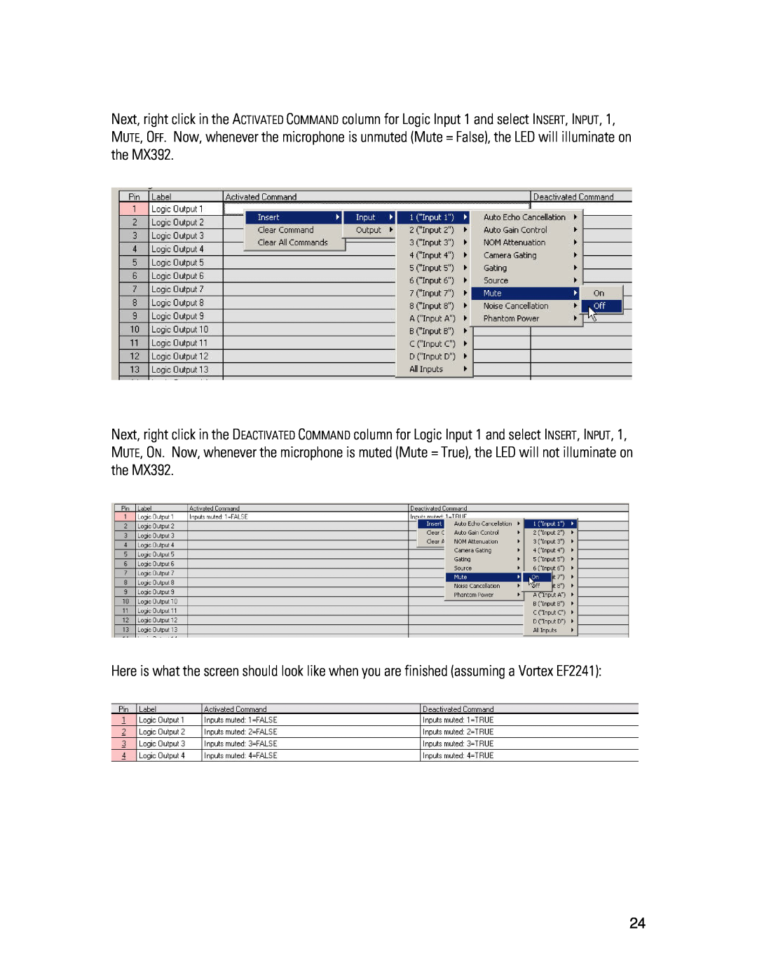 Polycom MX392 manual 