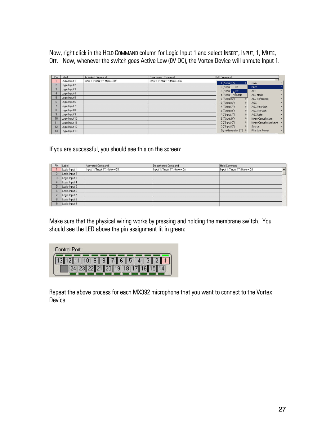 Polycom MX392 manual 