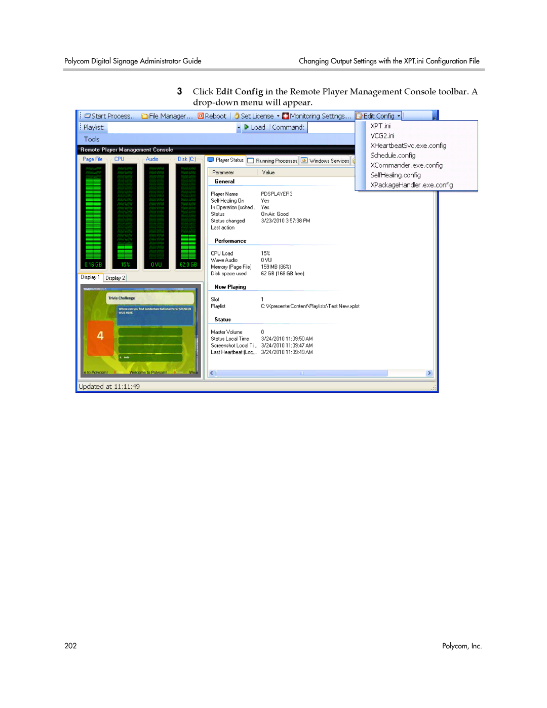 Polycom PDS 2000 manual 202 