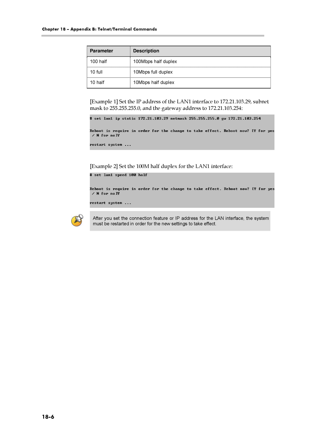 Polycom 3150-16966-002, RMX 1000 manual 18-6 