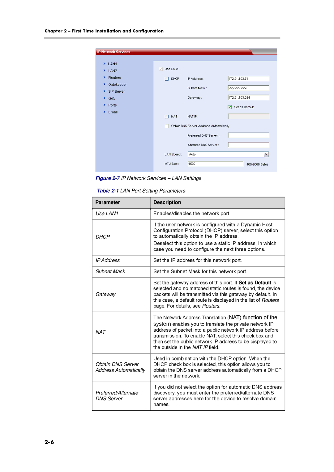 Polycom 3150-16966-002, RMX 1000 manual Parameter Description 