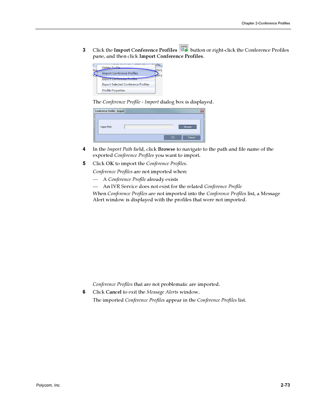 Polycom DOC2702A, RMX 1500 manual Conference Profile already exists 