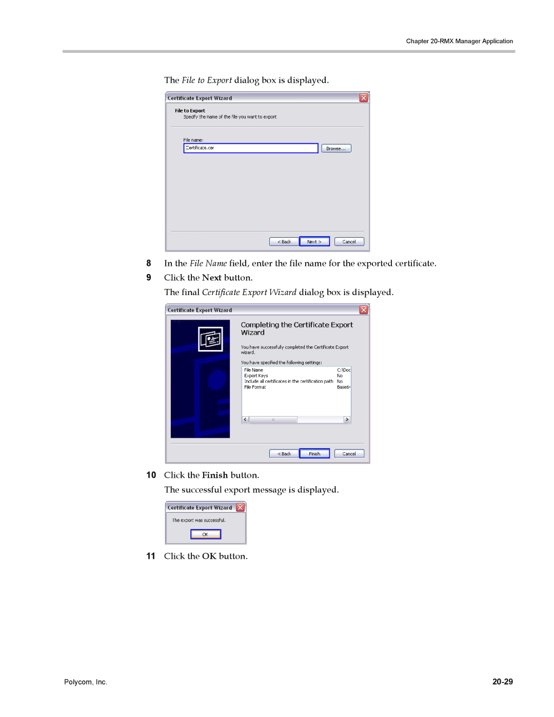 Polycom DOC2702A, RMX 1500 manual 20-29 