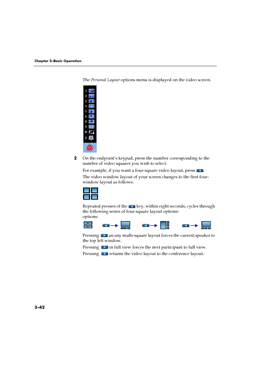 Polycom RMX 2000 manual Basic Operation 