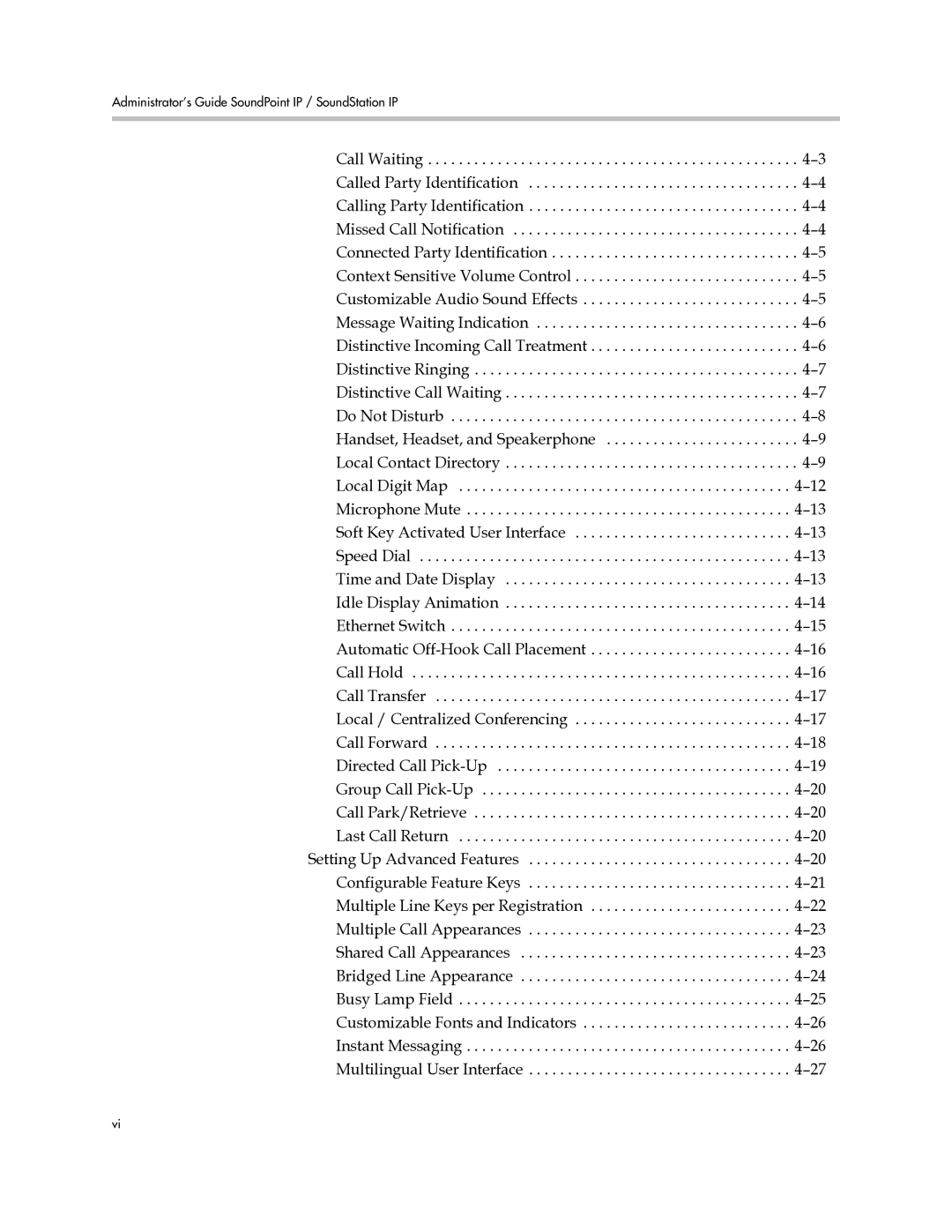 Polycom SIP 2.2.0 manual Administrator’s Guide SoundPoint IP / SoundStation IP 