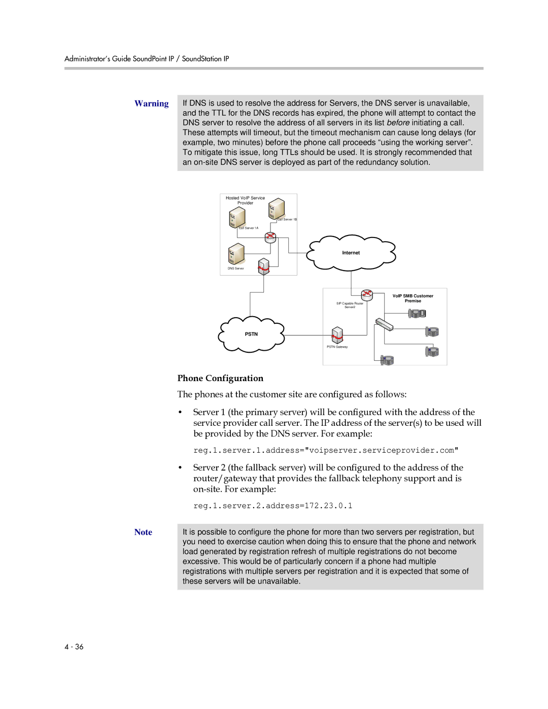 Polycom SIP 2.2.0 manual Phone Configuration, Reg.1.server.1.address=voipserver.serviceprovider.com 