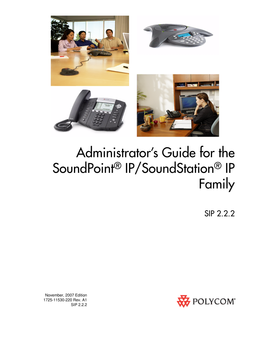 Polycom SIP 2.2.2 manual Sip 