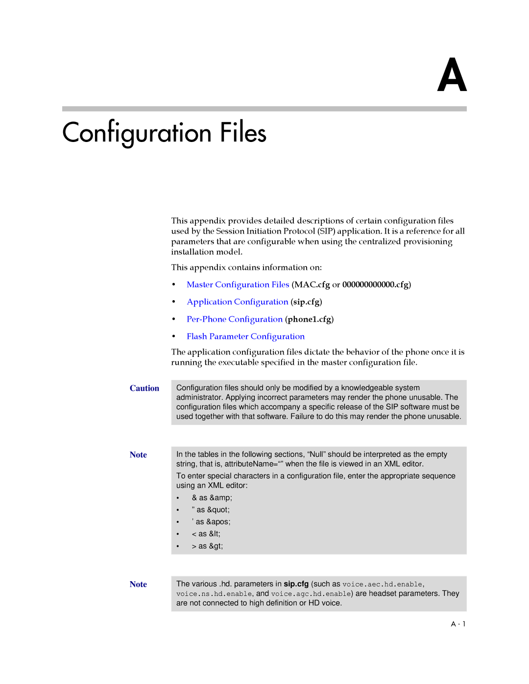 Polycom SIP 2.2.2 manual Configuration Files 