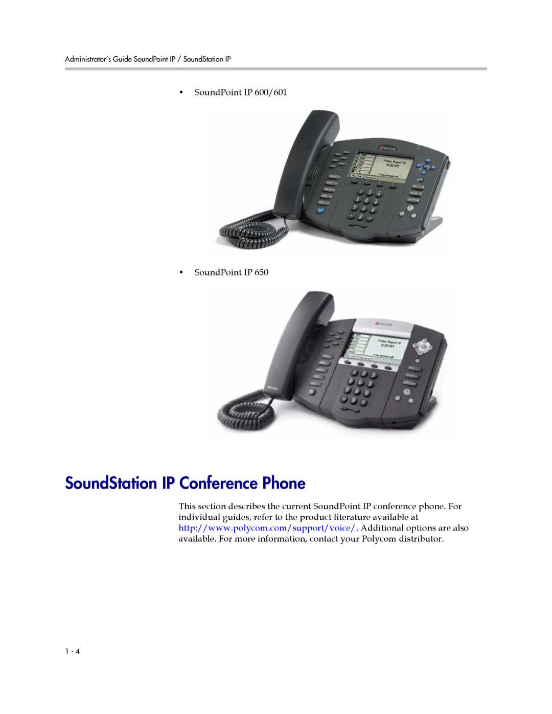 Polycom SIP 2.2.2 manual SoundStation IP Conference Phone, SoundPoint IP 600/601 