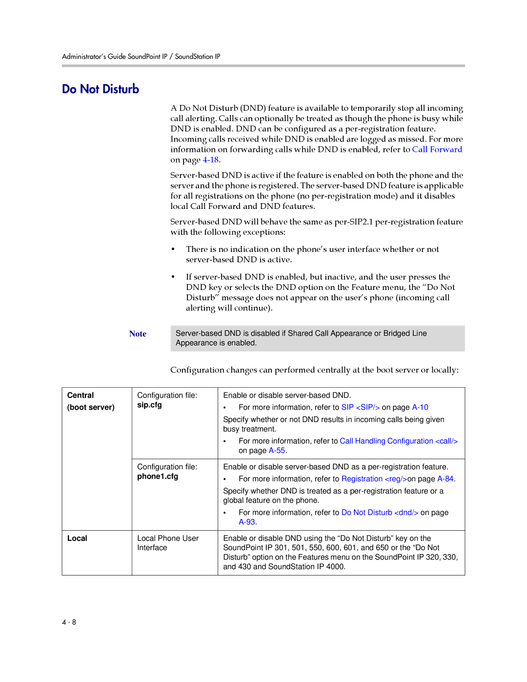 Polycom SIP 2.2.2 manual Do Not Disturb 