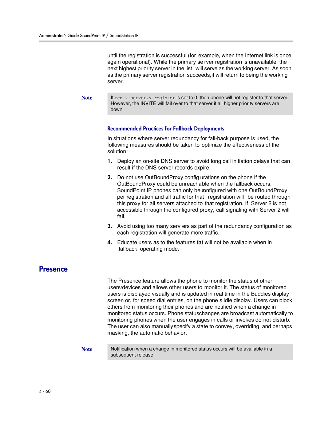 Polycom SIP 3.1 manual Presence 