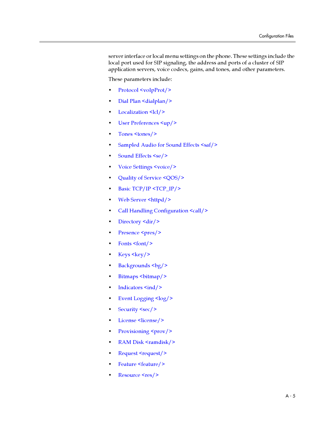 Polycom SIP 3.1 manual Configuration Files 