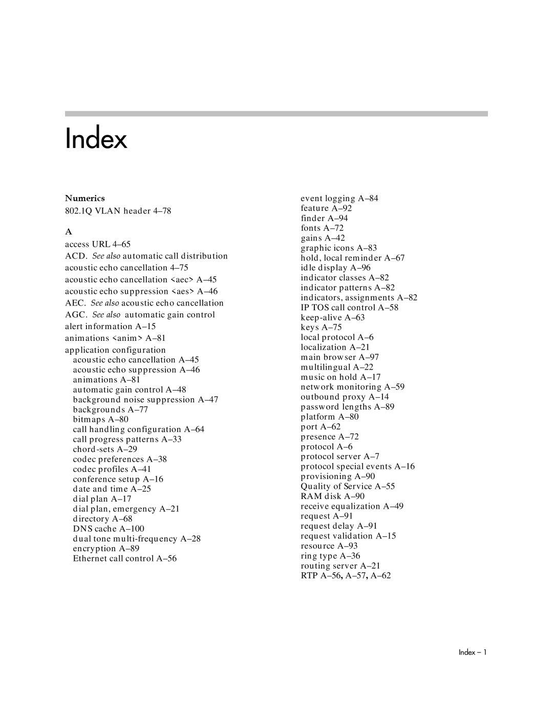 Polycom SIP 3.1 manual Index, Numerics 