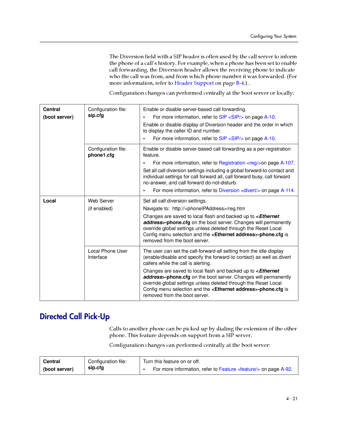 Polycom SIP 3.1 manual Directed Call Pick-Up, Phone1.cfg 