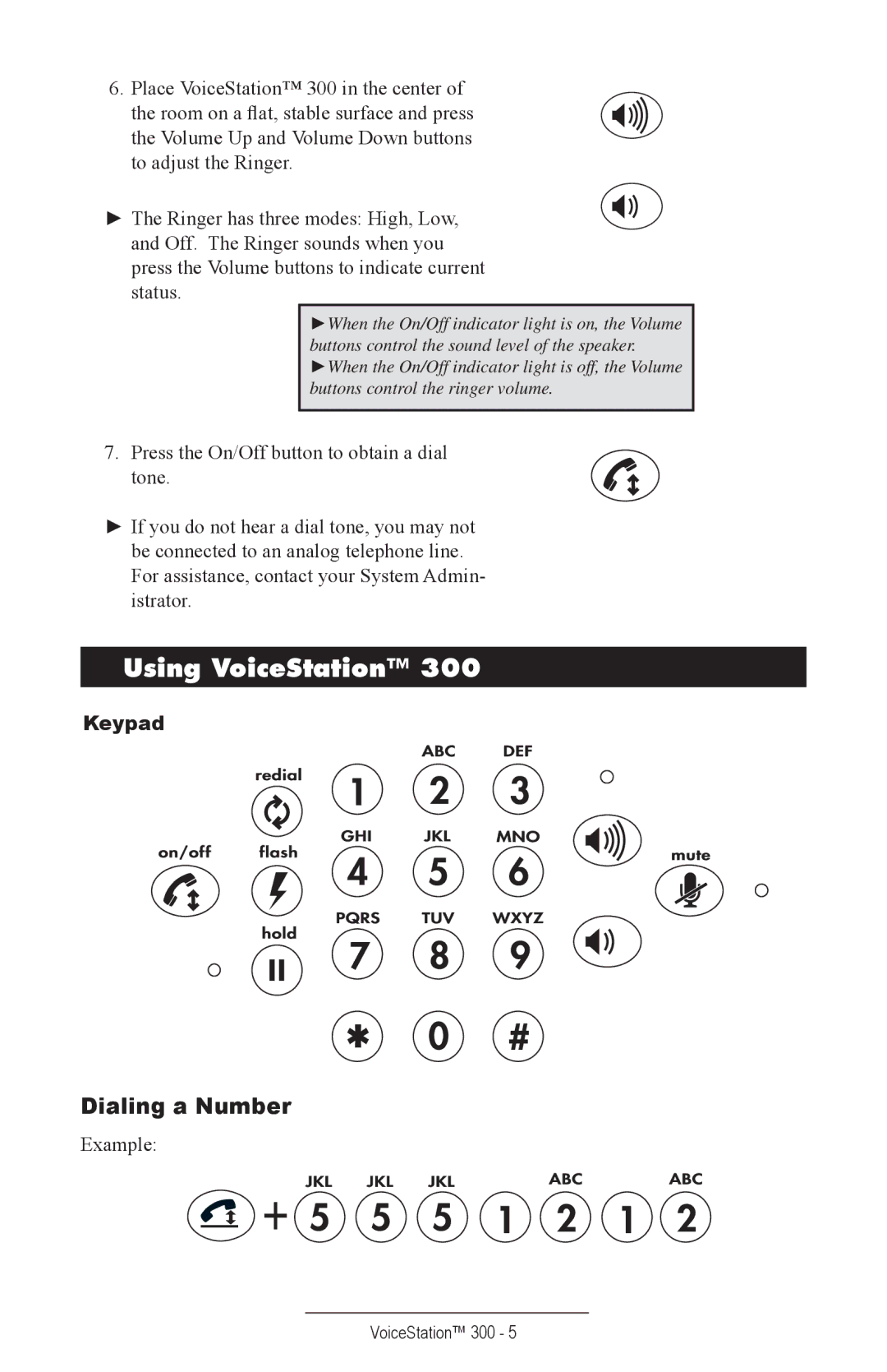 Polycom TM300 manual Using VoiceStation 