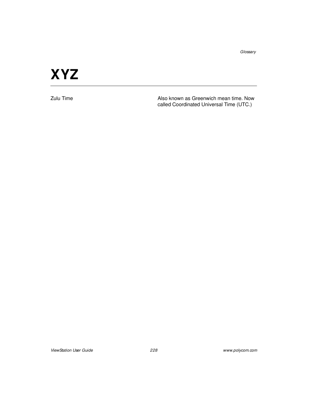 Polycom ViewStation manual Xyz 