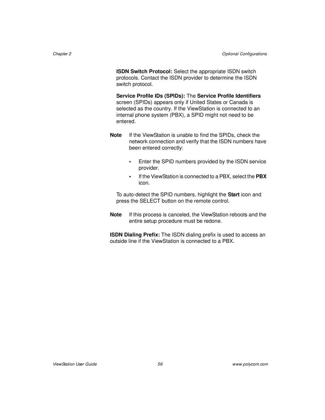 Polycom ViewStation manual Chapter 