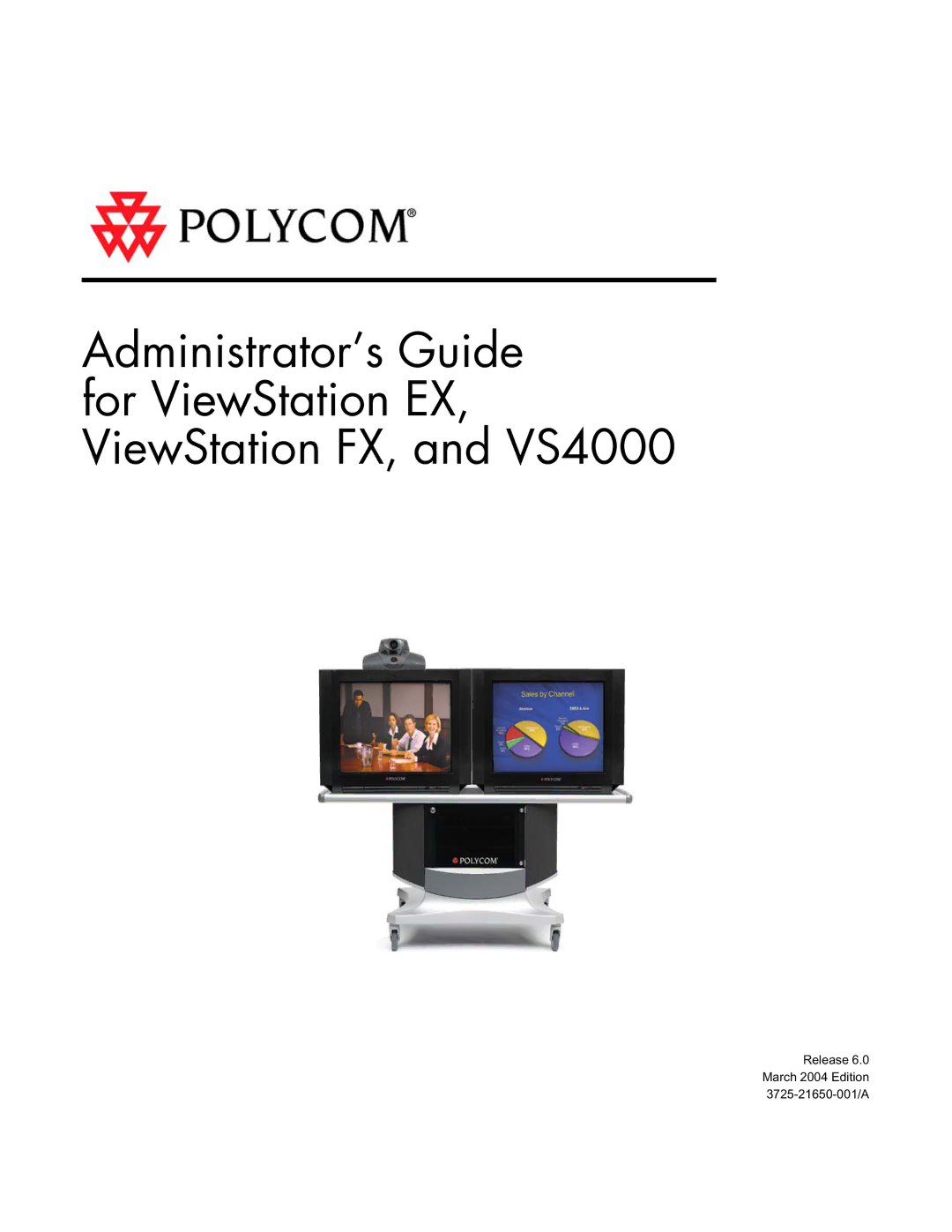 Polycom VS4000 manual Release March 2004 Edition 3725-21650-001/A 