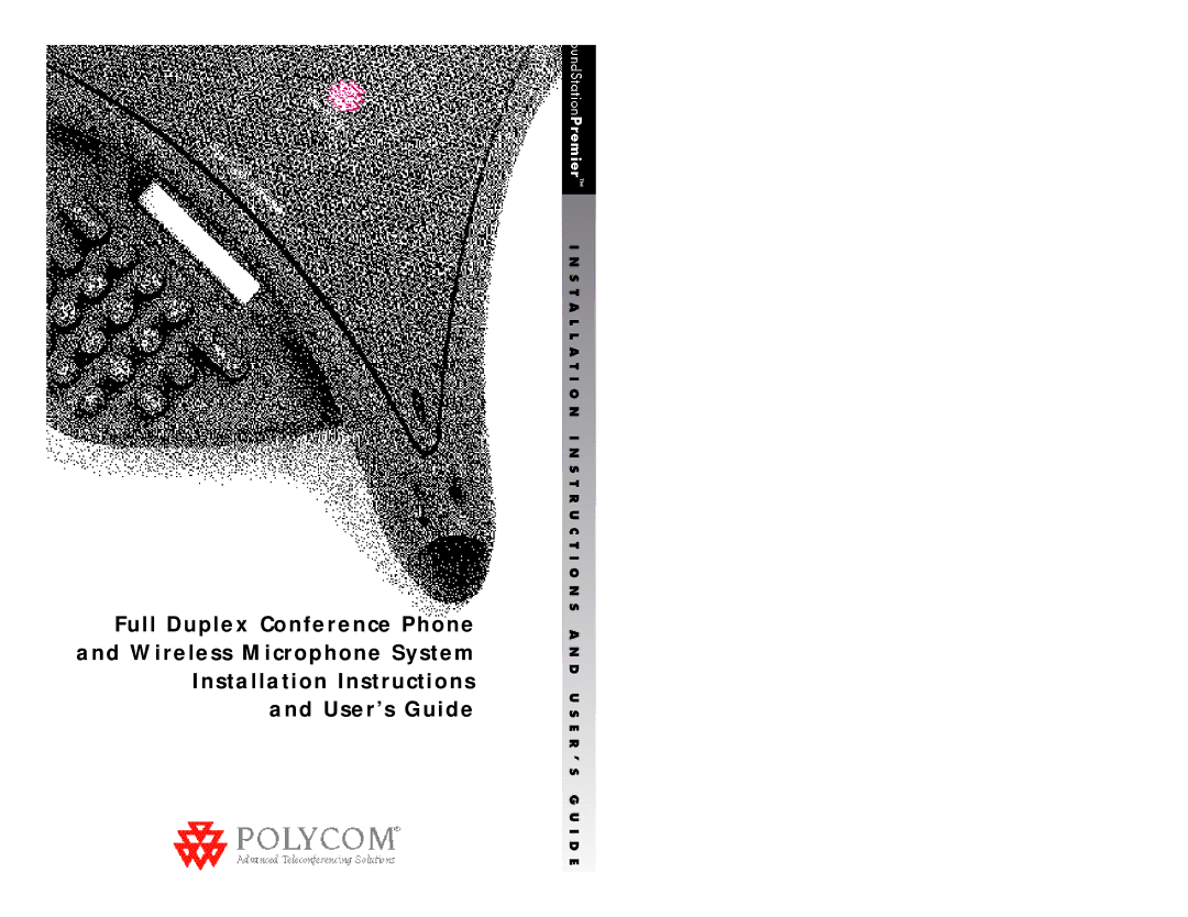 Polycom Wireless Microphone System installation instructions 