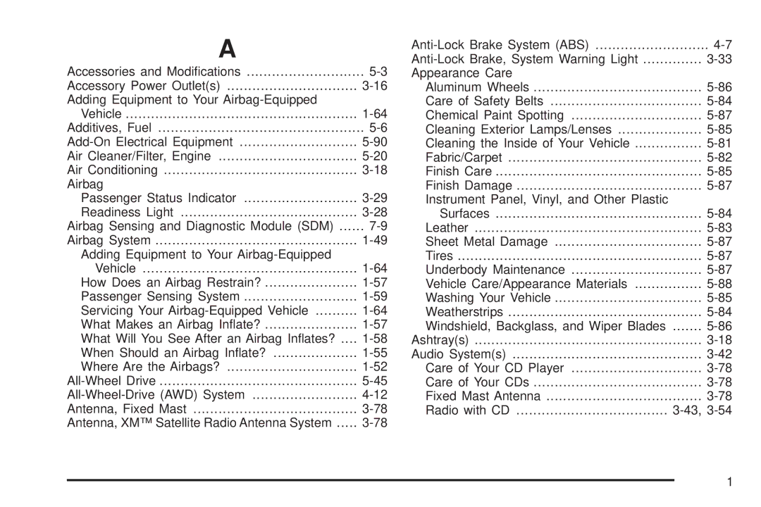 Pontiac 2006 manual Anti-Lock Brake, System Warning Light 