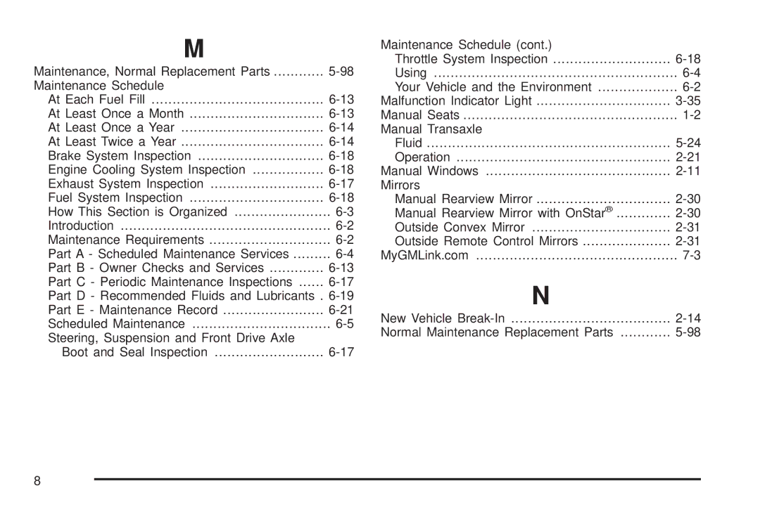 Pontiac 2006 manual 