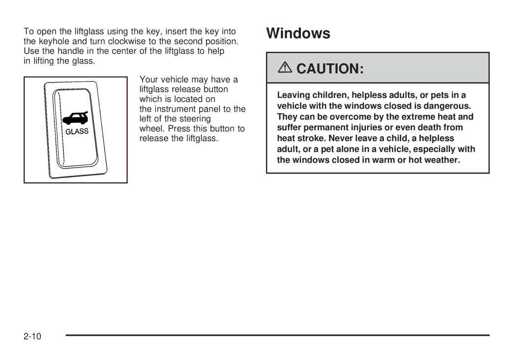 Pontiac 2006 manual Windows 