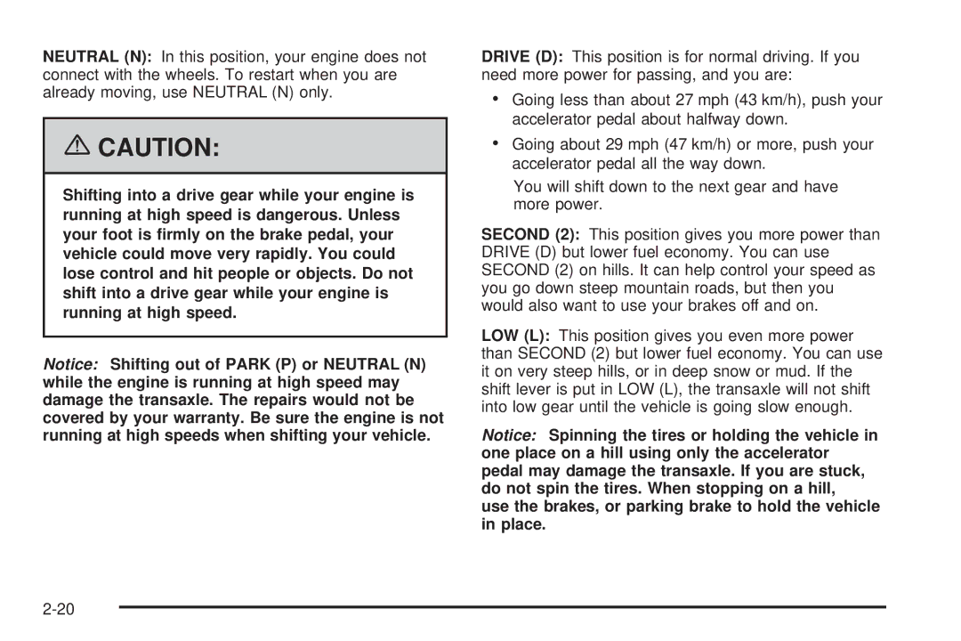 Pontiac 2006 manual 