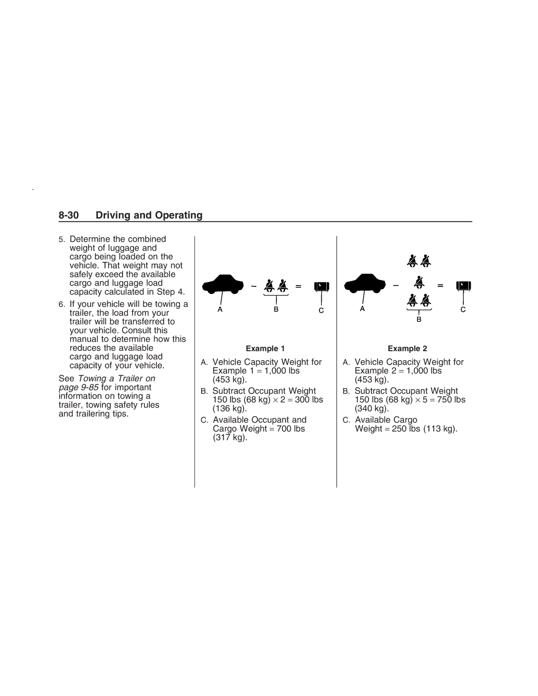 Pontiac G8 manual Example 