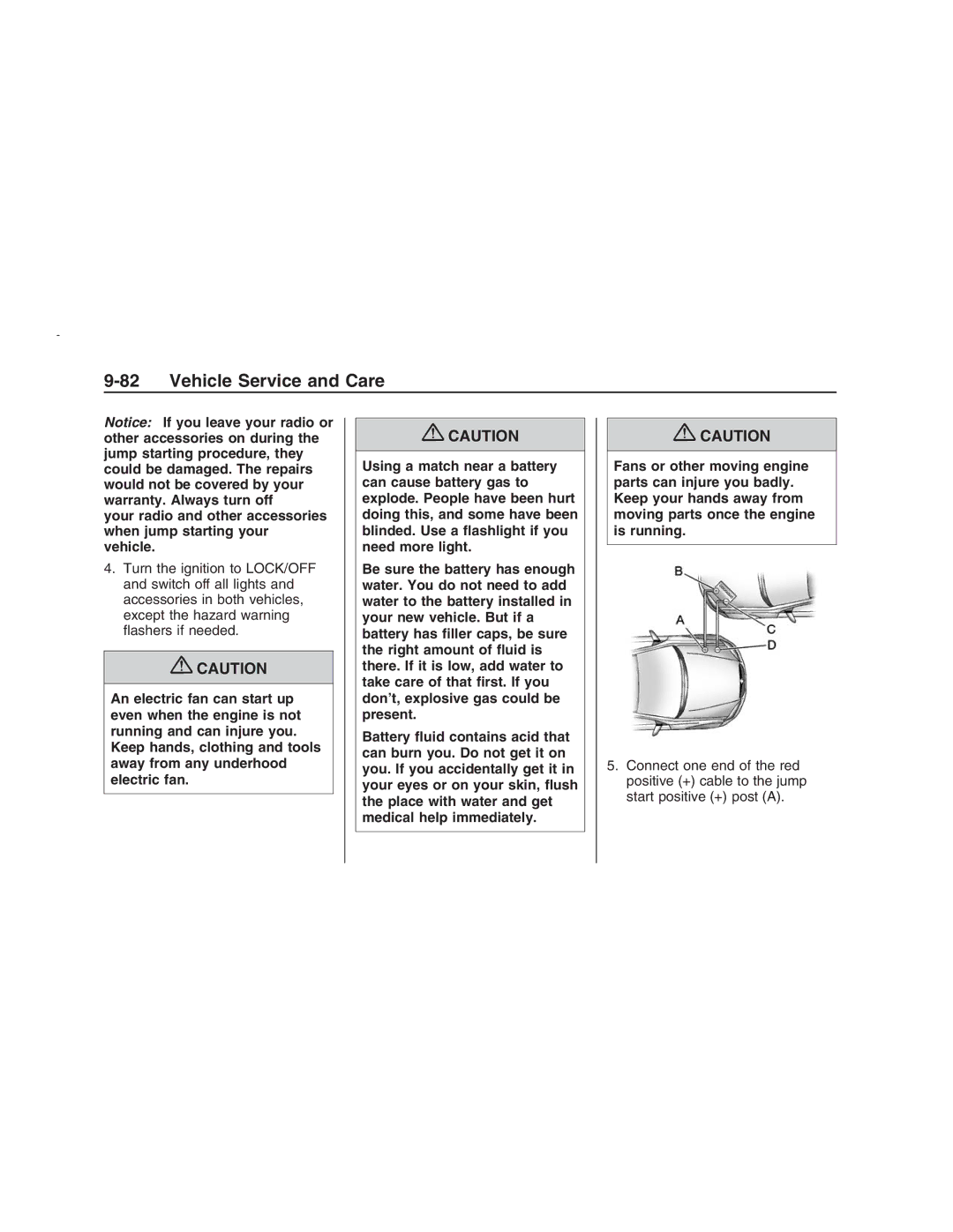 Pontiac G8 manual Vehicle Service and Care 