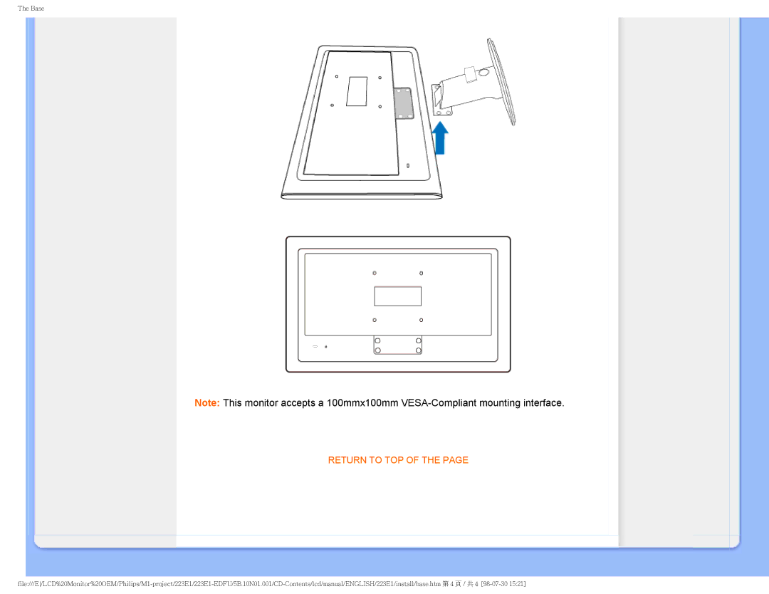 Porter-Cable 223EI user manual Return to TOP 