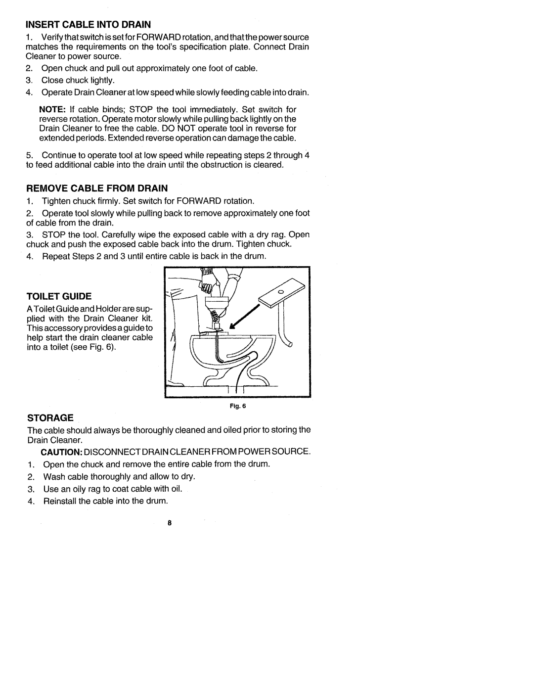 Porter-Cable 2623 manual 