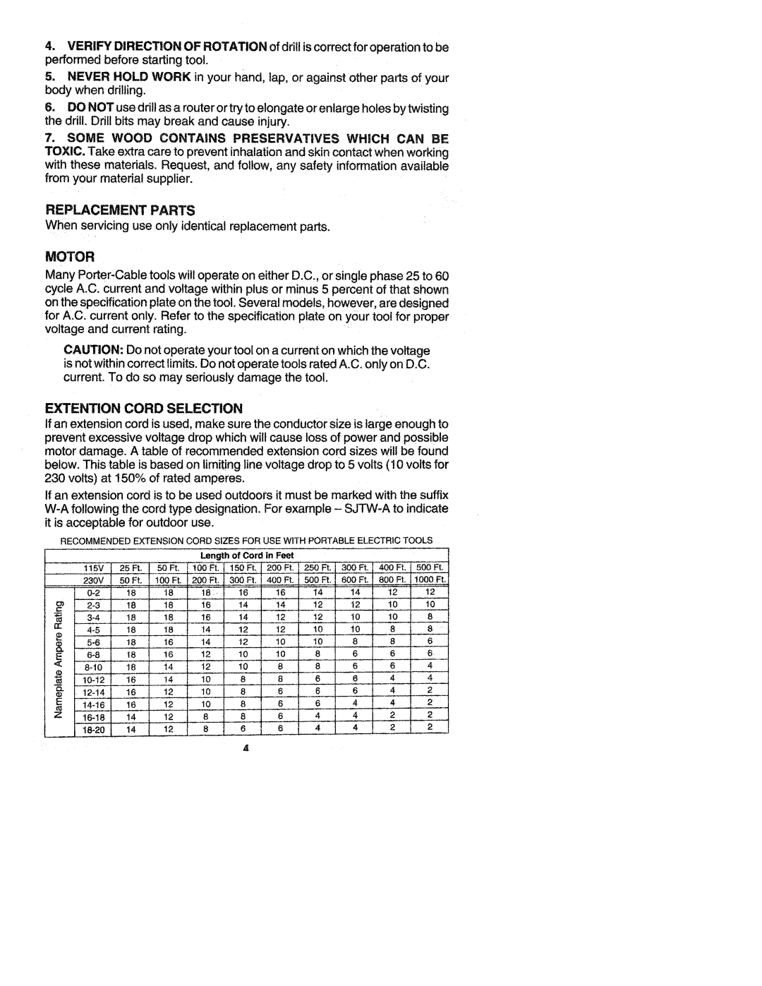 Porter-Cable 666 manual 