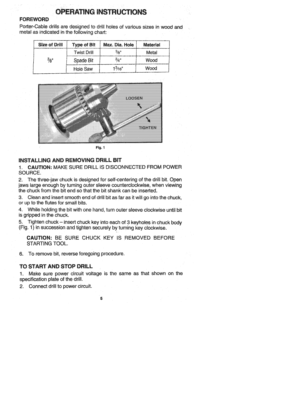 Porter-Cable 666 manual 