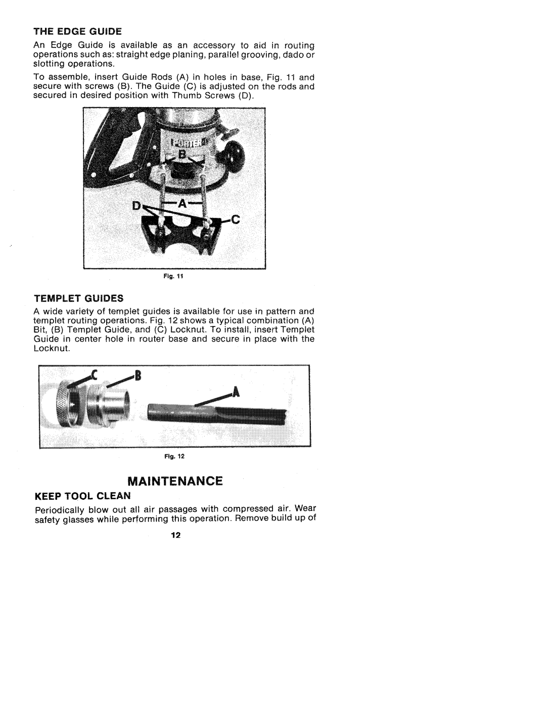 Porter-Cable 690, 675, 630 manual 