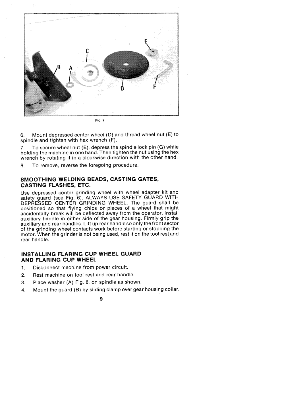 Porter-Cable 87616, 87615 manual 