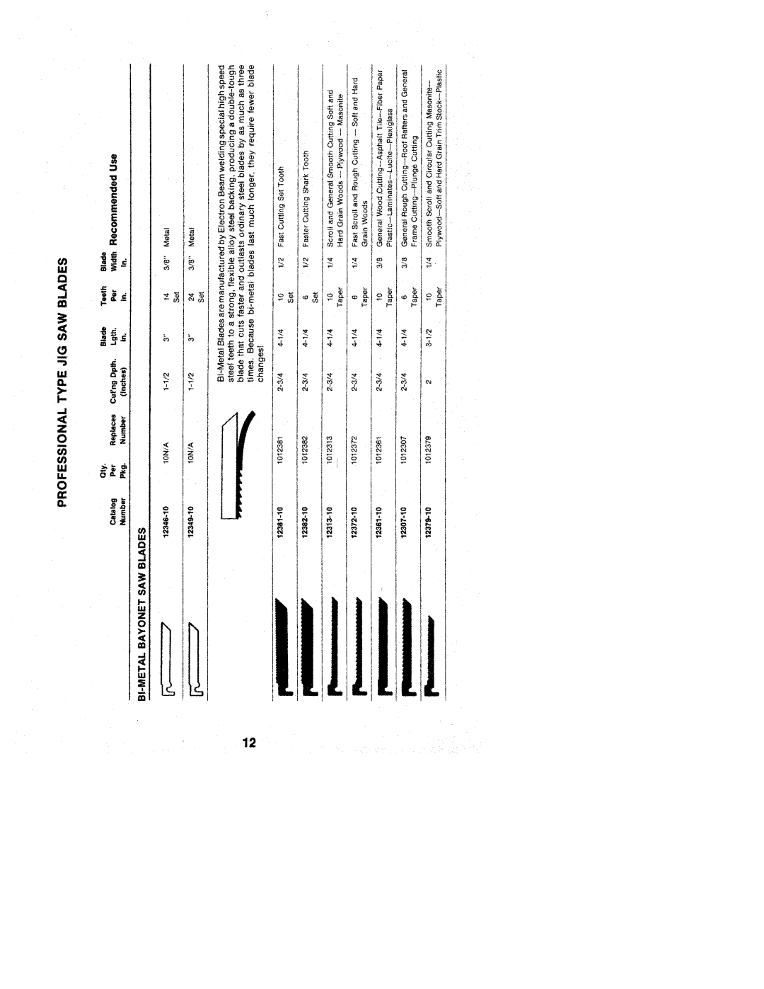 Porter-Cable 7648, 7548 manual 