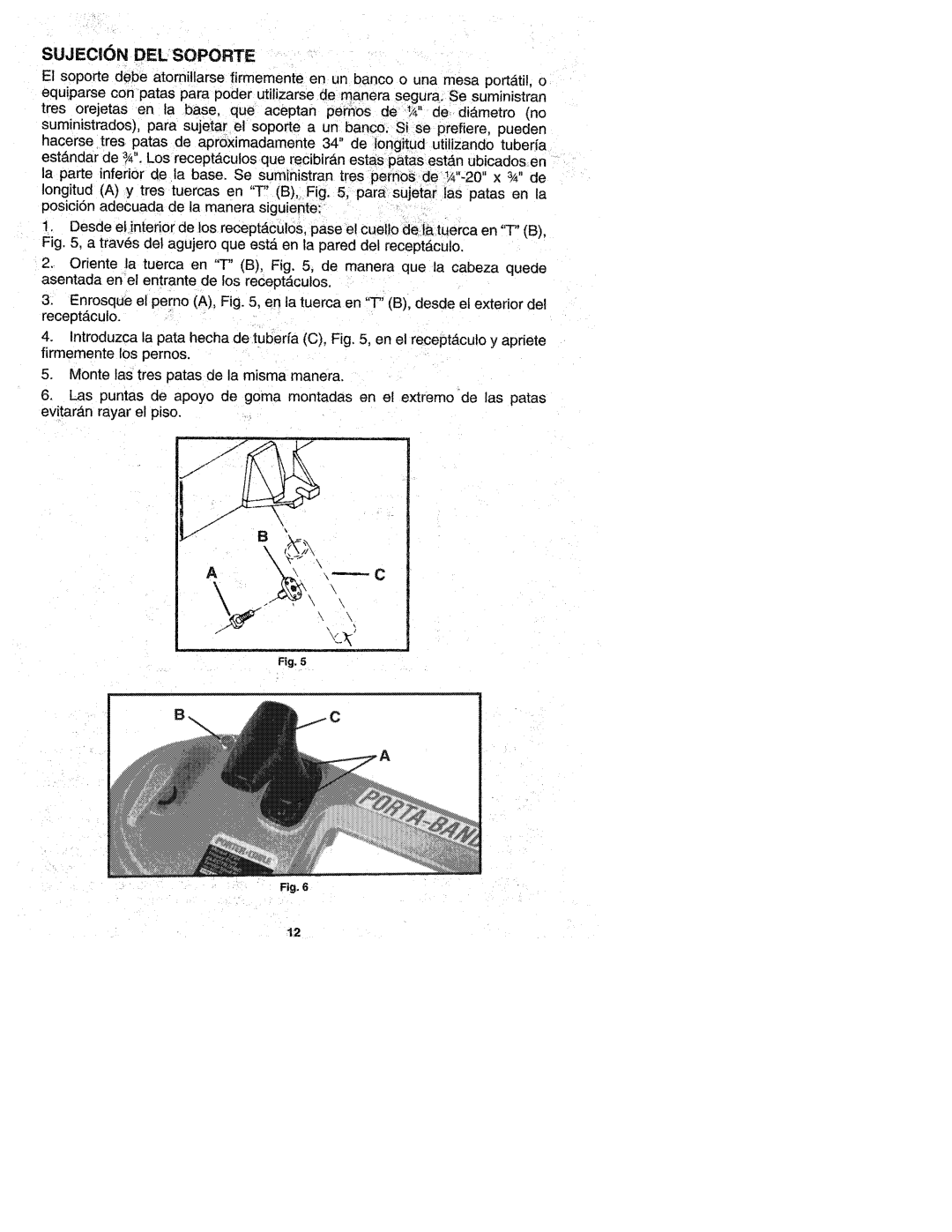 Porter-Cable 7721, 7723, 5028 manual 