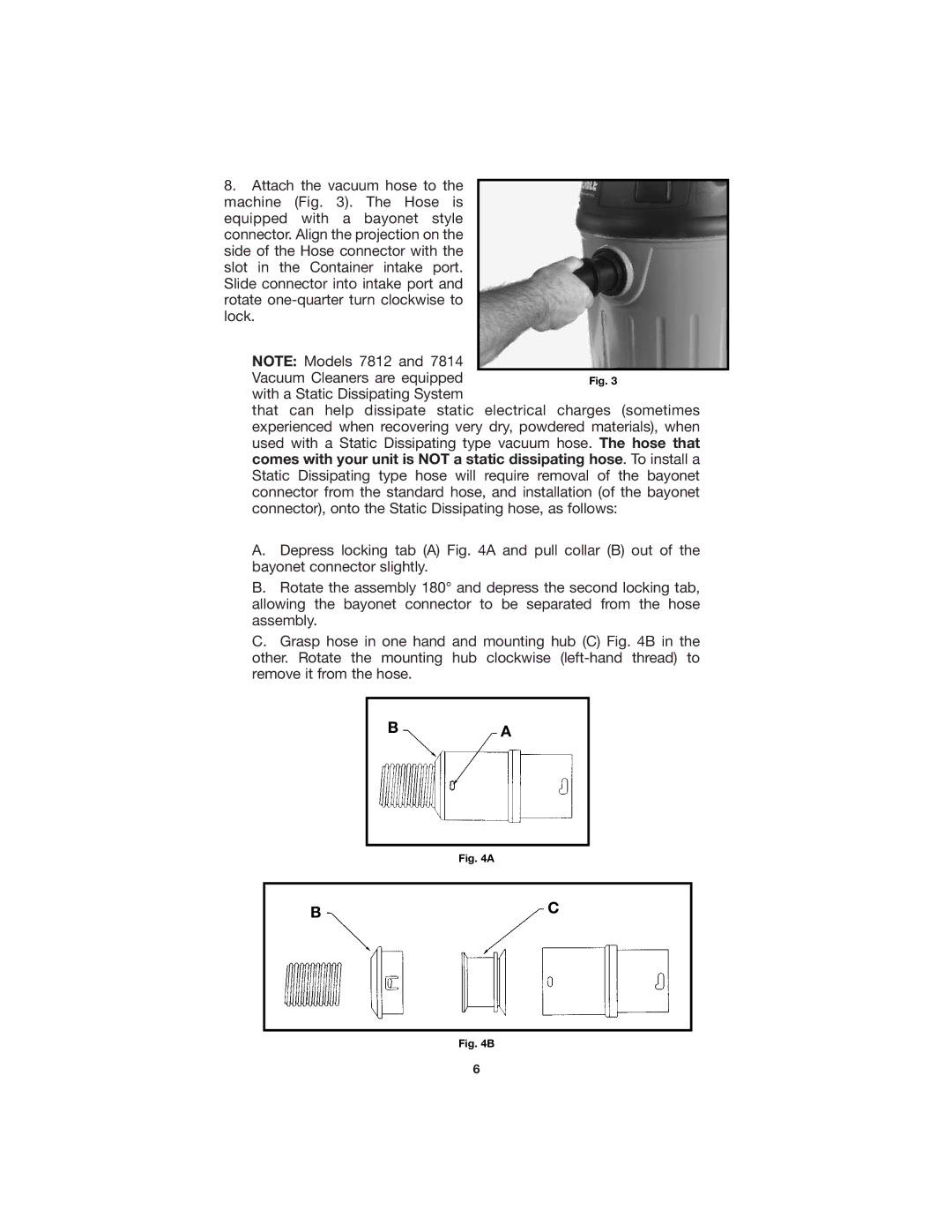 Porter-Cable 7812 instruction manual 