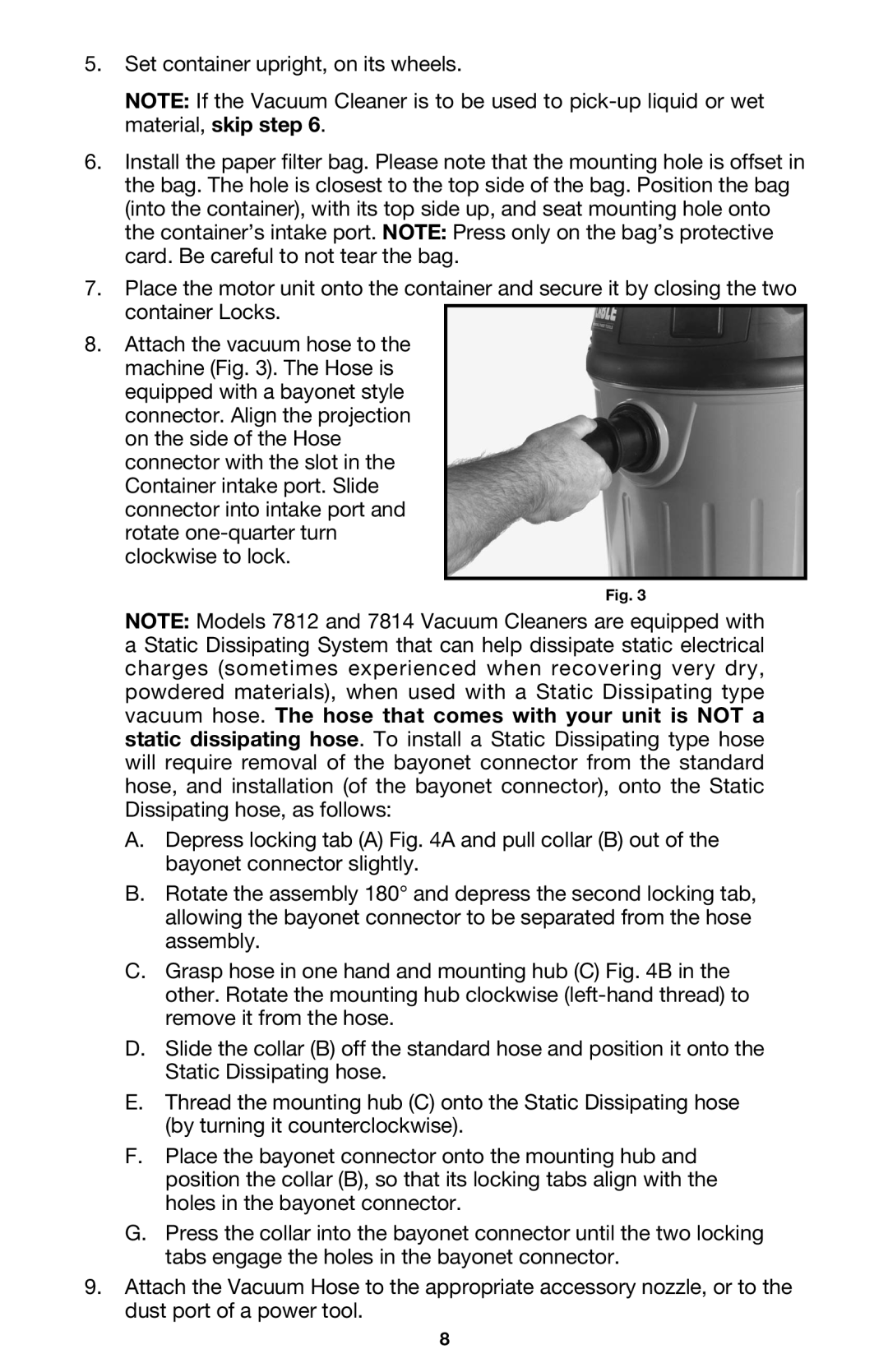 Porter-Cable 7814 instruction manual 