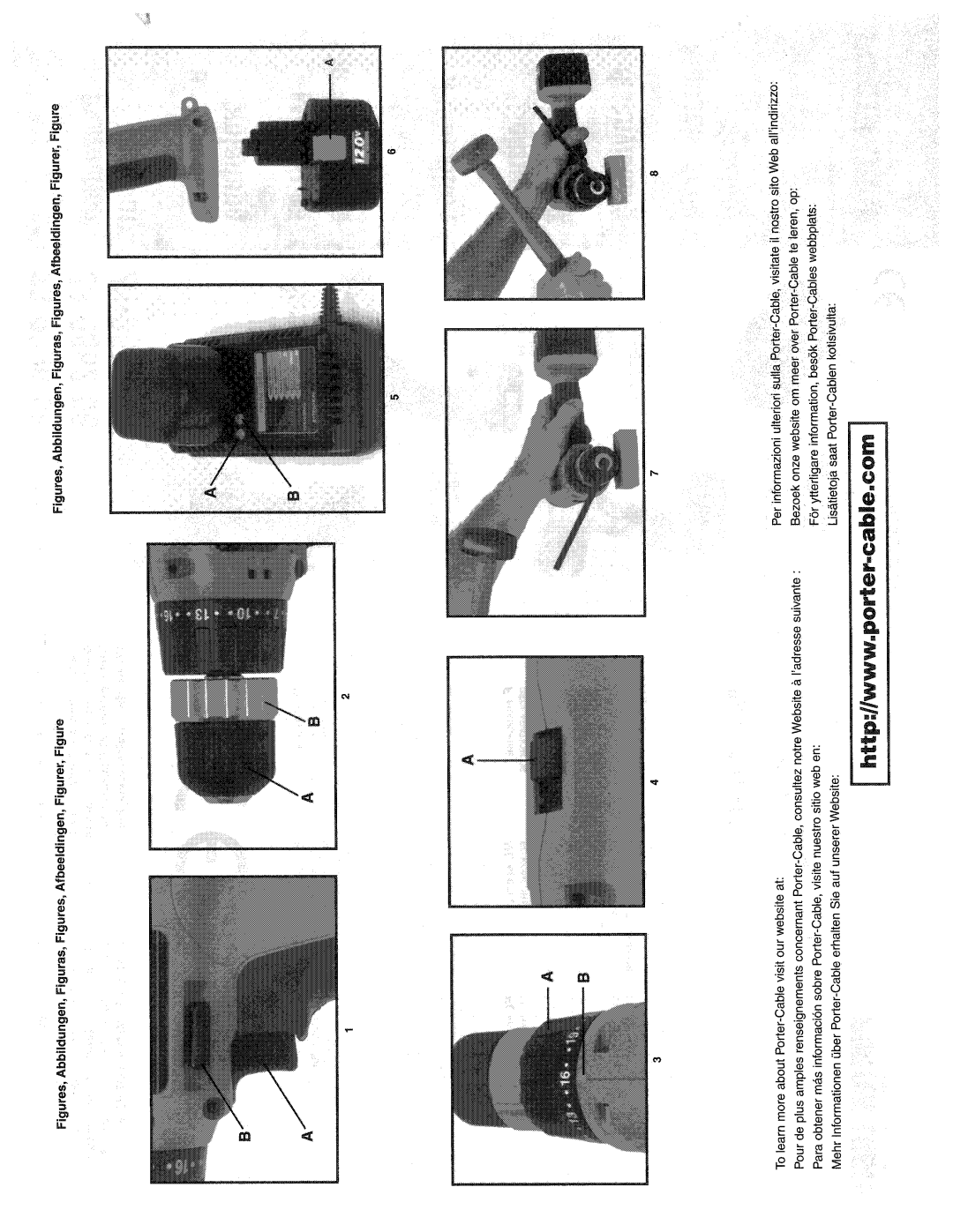 Porter-Cable 23-8620-56, 887765-795, 23-8621-56, 23-9862-56, 23-830-56, 23-8300-56, 23-8720-56, 23-862-56, 23-9830-56, 23-872-56 